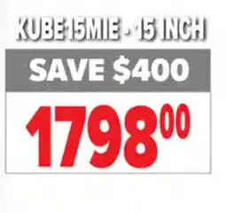2001 Audio Video KUBE15MIE KEF 15 KUBE POWER SUB 300W RMS offer