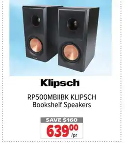 2001 Audio Video RP500MBIIBK KLIPSCH Bookshelf Speakers offer