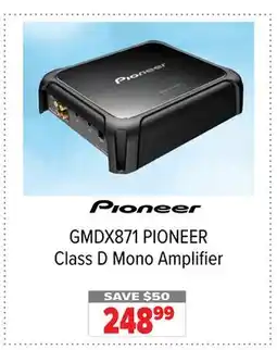 2001 Audio Video GMDX871 PIONEER Class D Mono Amplifier offer