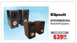 2001 Audio Video RP500MBIIB/WAL Klipsch Bookshelf Speakers offer