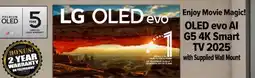 2001 Audio Video OLED55G5 - 55 OLED ALP11 GALLERY 4K WALL offer