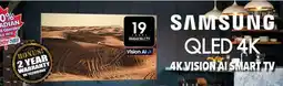 2001 Audio Video QN43Q7F 43 SAMSUNG QLED 4K 4K VISION AI SMART TV offer