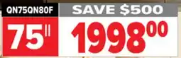 2001 Audio Video QN75QN80F SAMSUNG Neo QLED 4K offer