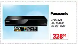 2001 Audio Video DPUB420 Panasonic UHD 4K/HDR Blu-Ray Player offer