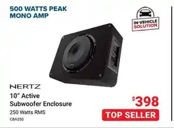 Visions Electronics NERTZ 10 Active Subwoofer Enclosure offer