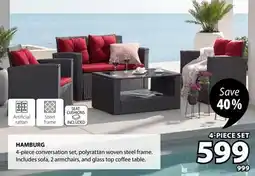 JYSK HAMBURG 4-piece conversation set offer