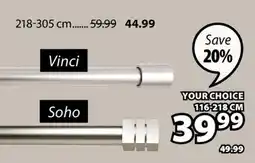 JYSK VINCI, SOHO Rod Kit offer