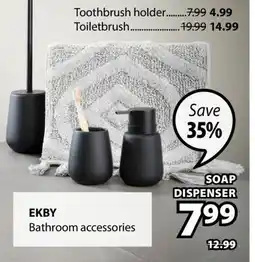 JYSK EKBY Bathroom accessories offer