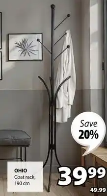 JYSK OHIO Coat rack offer
