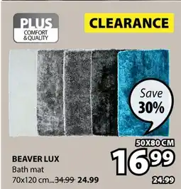 JYSK BEAVER LUX Bath mat offer