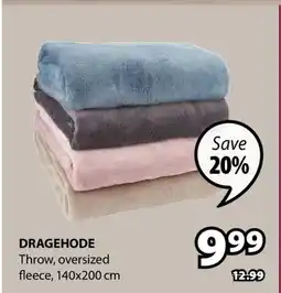 JYSK DRAGEHODE Throw offer