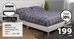 JYSK KOPING Bed Frame offer