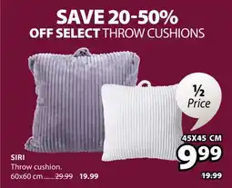 JYSK SIRI Throw cushion offer