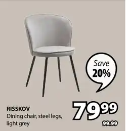 JYSK RISSKOV Dining chair offer