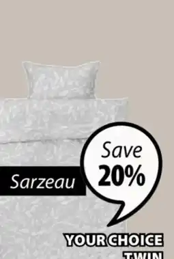 JYSK SARZEAU DUVET COVER SET offer