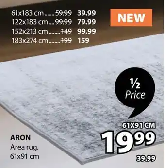 JYSK ARON Area rug offer