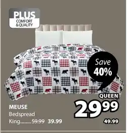 JYSK MEUSE Bedspread offer