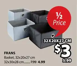 JYSK FRANS Basket offer