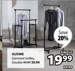 JYSK GUDME Garment trolley offer