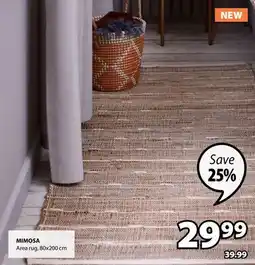 JYSK MIMOSA Area rug offer