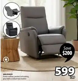 JYSK ABILDSKOV Power recliner offer