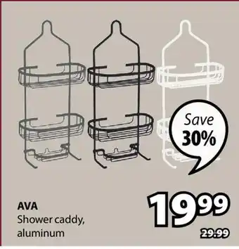 JYSK AVA Shower caddy, aluminum offer