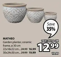 JYSK MATHEO Garden planter offer