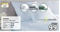 JYSK BAMBOO Sheet set offer