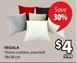 JYSK REGALA Throw cushion offer