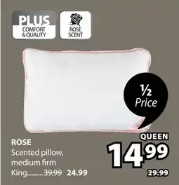 JYSK ROSE Scented pillow offer