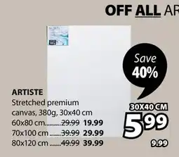 JYSK ARTISTE Stretched premium canvas offer