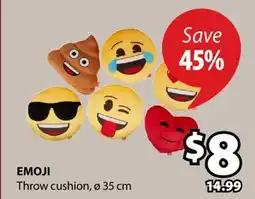 JYSK EMOJI Throw cushion offer