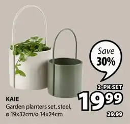 JYSK KAIE Garden planters set offer