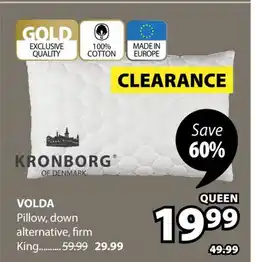 JYSK VOLDA Pillow offer