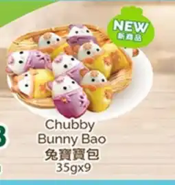 T&T Supermarket CHUBBY BUNNY BAO, 35gx9 offer