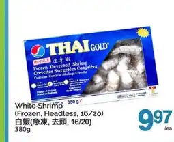 T&T Supermarket WHITE SHRIMP (FROZEN, HEADLESS, 16/20) offer