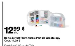 Michaels Boîte de 100 fournitures d'art de Creatology offer
