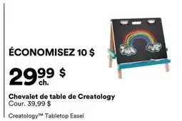 Michaels Chevalet de table de Creatology offer