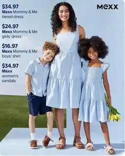 Walmart Mexx Mommy & Me tiered dress offer