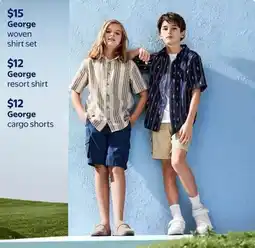 Walmart George woven shirt set offer