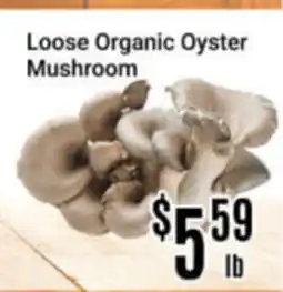 Nations Fresh Foods Loose Organic Oyster Mushroom offer