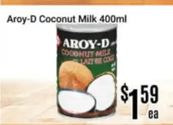 Nations Fresh Foods AROY-D COCONUT MILK offer