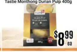 Nations Fresh Foods Tastie Monthong Durian Pulp offer
