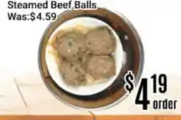 Nations Fresh Foods Steamed Beef Balls offer