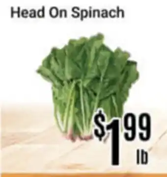 Nations Fresh Foods Head On Spinach offer