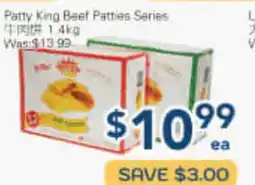 Oceans Fresh Food Market Patty King Beef Patties Series offer