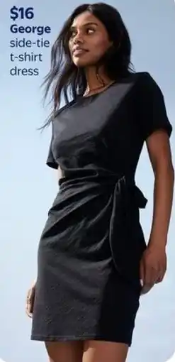 Walmart George side-tie t-shirt dress offer