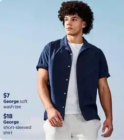 Walmart George soft wash tee offer