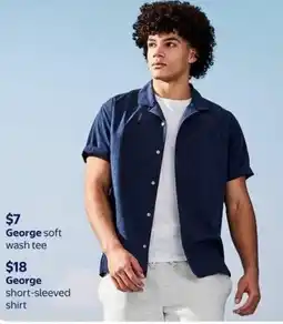 Walmart George short-sleeved shirt offer