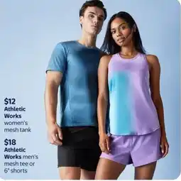 Walmart Athletic Works women's mesh tank offer
